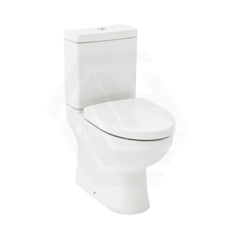 665x378x850mm Kohler Parliament Close-Coupled Toilet Suite Gloss White Box Rim Rear/Side Inlet