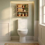 Kohler Parliament Back to Wall Toilet Suite Box Rim Rear/Side Inlet 665x378x850mm - Gloss White