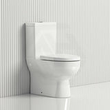 665x378x850mm Kohler Parliament Back to Wall Toilet Suite Gloss White Box Rim Rear/Side Inlet