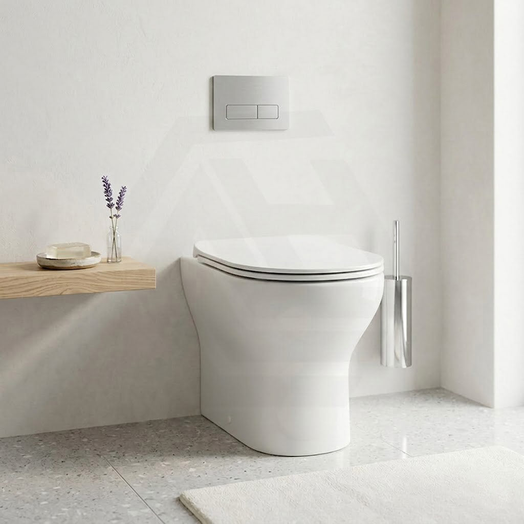 Kohler ModernLife Vitreous China Rimless Wall Faced Toilet Pan Only, Seat Cover Available 560x360x390mm - Gloss White
