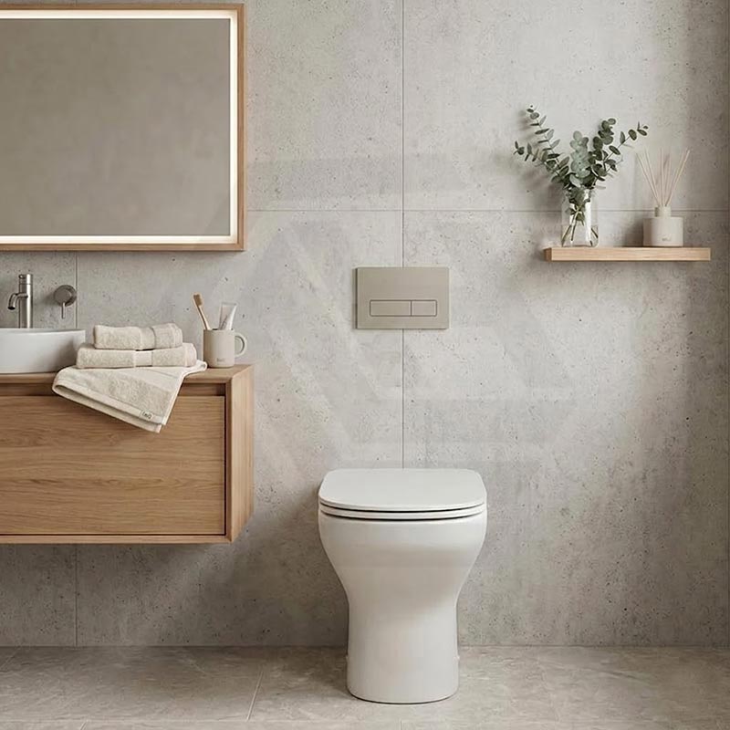 Kohler ModernLife Vitreous China Rimless Wall Faced Toilet Pan Only, Seat Cover Available 560x360x390mm - Gloss White