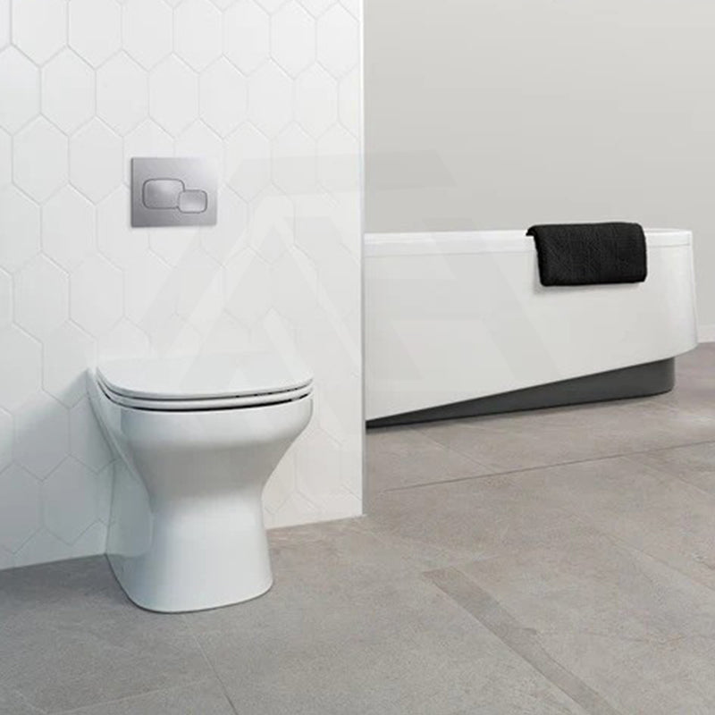 Kohler ModernLife 560x360x390mm Vitreous China Gloss White Rimless Wall Faced Toilet Pan with Seat