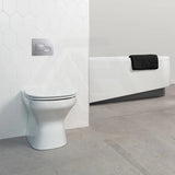 Kohler ModernLife 560x360x390mm Vitreous China Gloss White Rimless Wall Faced Toilet Pan with Seat