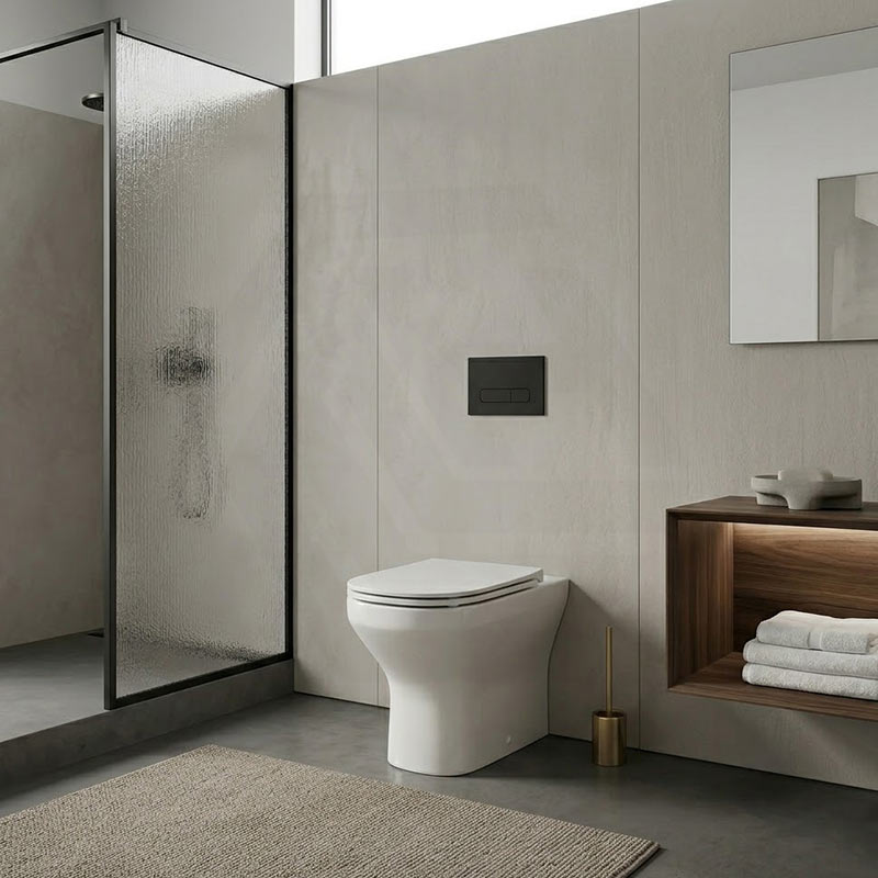 Kohler ModernLife Vitreous China Rimless Wall Faced Toilet Pan Only, Seat Cover Available 560x360x390mm - Gloss White