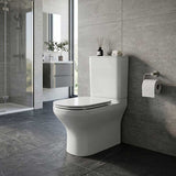 Kohler ModernLife™ Back to Wall Toilet Suite Dual Flush with Elite Seat Rimless Top Inlet Only 650x394x759mm - Gloss White