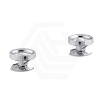 Kohler Components™ Polished Chrome Sink Tap Set With Tube Design Bath/Basin Sets