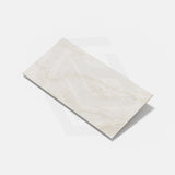 Noble Travertine White Beige Lappato Stone Look 450x900mm Tile