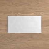 Ceramic White Matt Rectified Edge Wall Tile 300x600mm