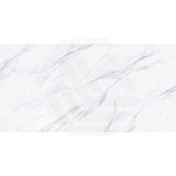 Carrara Marble Look White Polished Porcelain Tile 300/600mm
