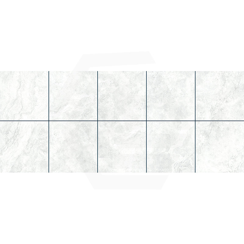 Noble Stone & Travertine Look Light Grey Matt Porcelain Tile 300/600mm