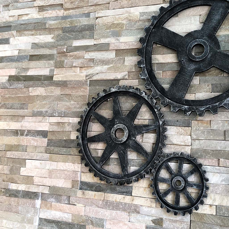 Stack Stone White & Beige External 150×600mm Tile
