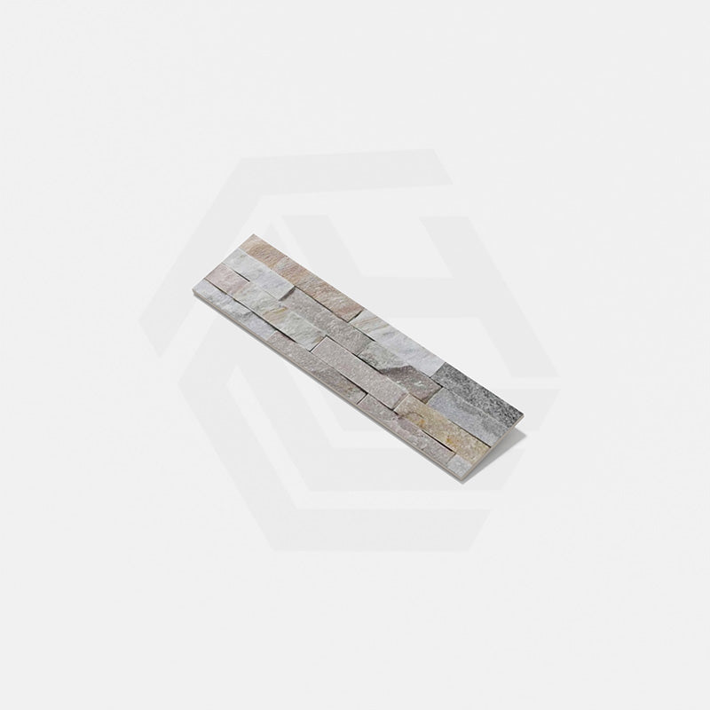 Stack Stone White & Beige External 150×600mm Tile