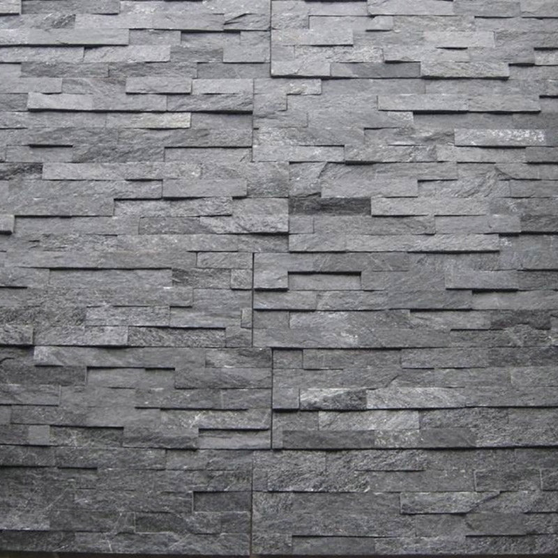 Stack Stone Charcoal External 150×600mm Tile