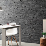 Stack Stone Charcoal External 150×600mm Tile