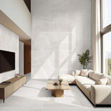 Lithos White Matt Stone Look 300/600/1200mm Tile