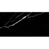Nero Marquina Black Marble Look Matt Porcelain Tile 300/600mm