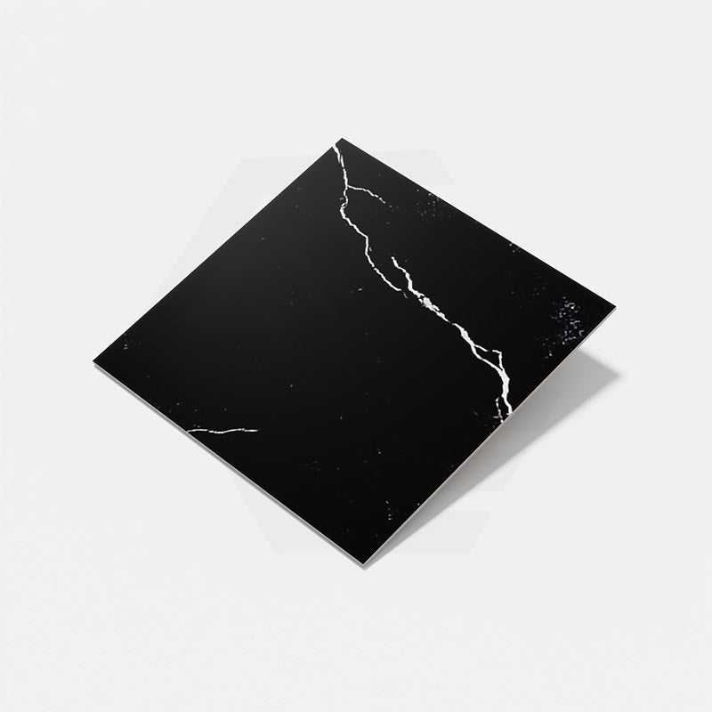Nero Marquina Black Marble Look Matt Porcelain Tile 300/600mm