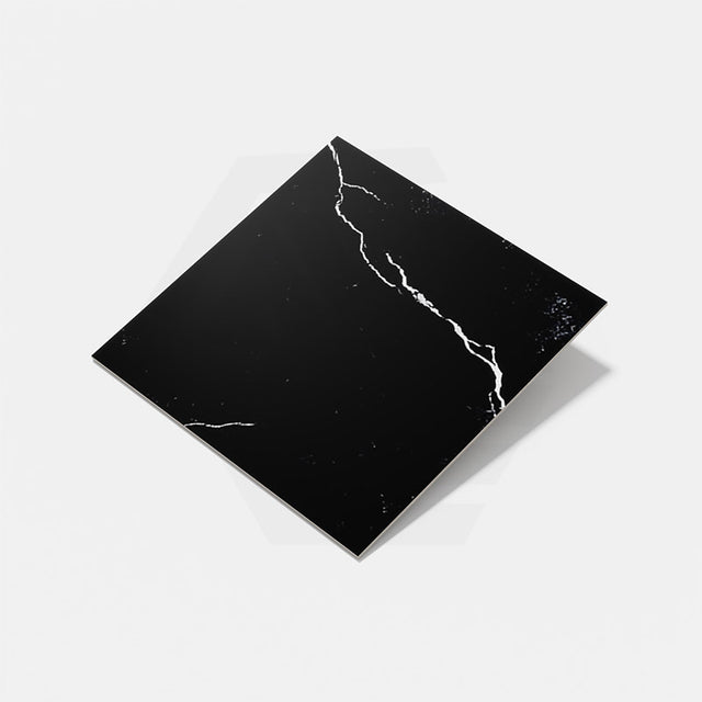 Nero Marquina Black Marble Look Matt Porcelain Tile 300/600mm