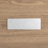 Ceramic White Matt Cushion Edge Wall Tile 100/300/400mm