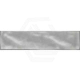 Wavy Medium Grey Gloss Subway Ceramic Tile 75x300mm