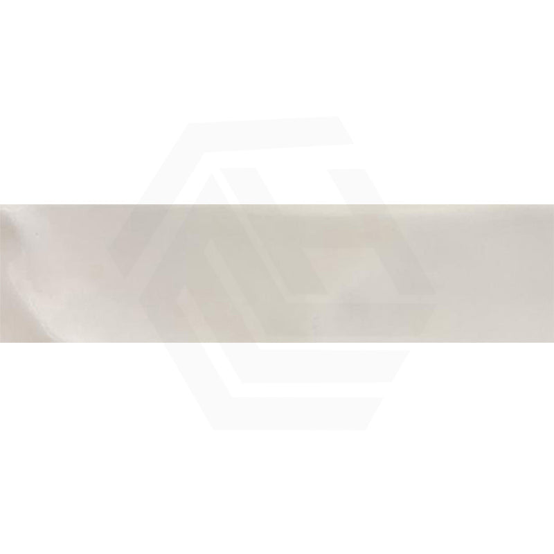 Wavy Ivory Matt Subway Ceramic Beige Tile 75x300mm