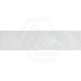 Wavy White Matt Subway Ceramic Tile 75x300mm