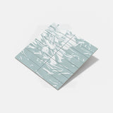 Wavy Light Green Gloss Subway Ceramic Tile 75×300mm