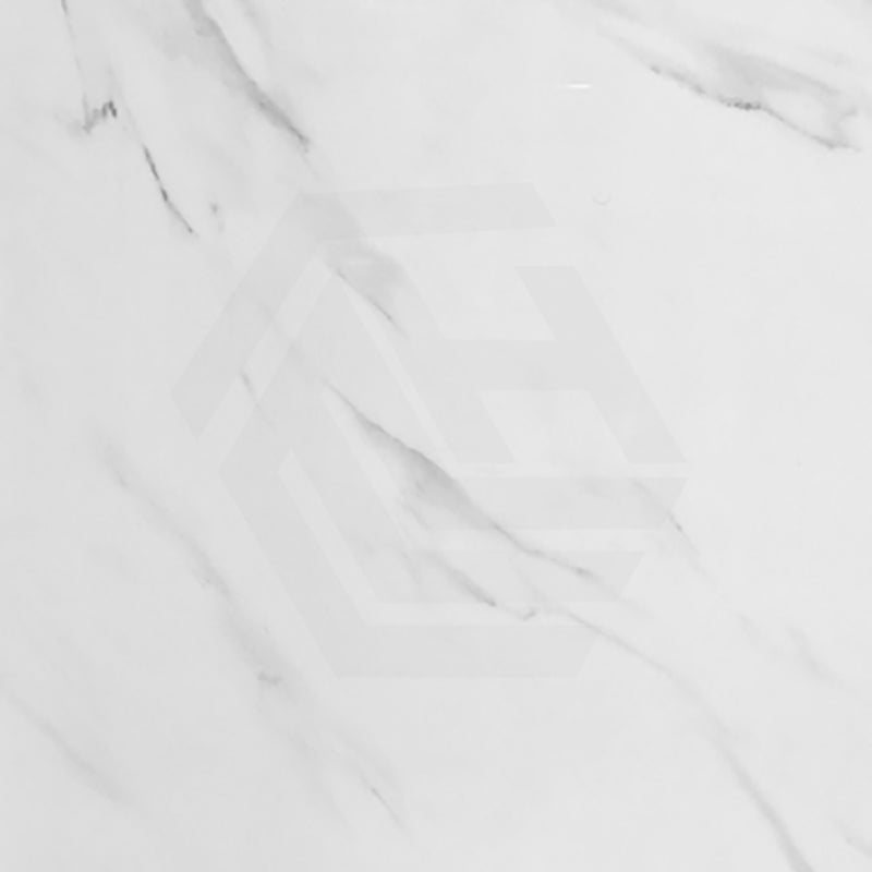 Calcutta Marble Look Polished White Porcelain 600×600mm Tile