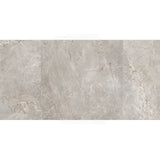 River Grey Marble Look Polished Porcelain Tile 600x1200mm