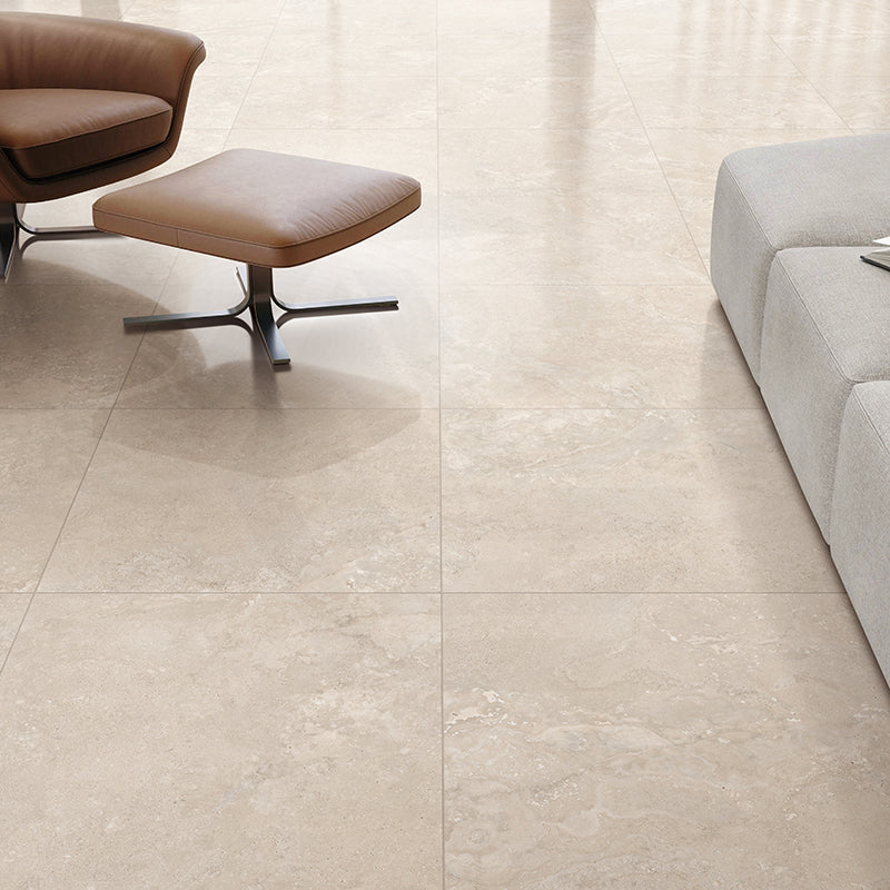 Cappuccino Beige Stone Look Matt Porcelain Tile 300/600/1200mm