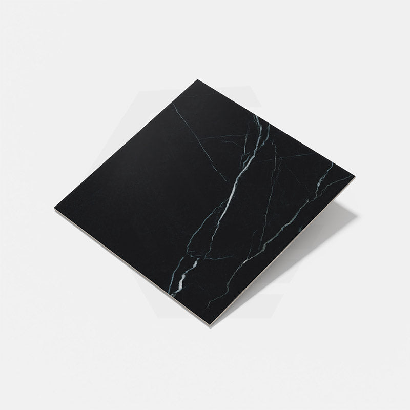 Nero Marquina Black Marble Look Polished Porcelain Tile 300/600mm