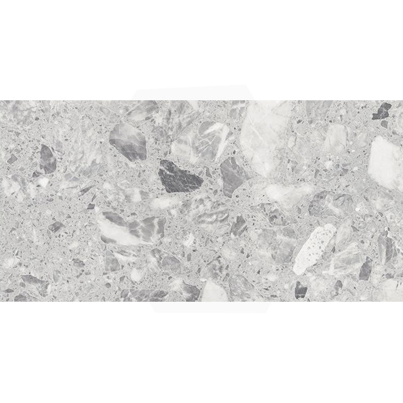 Rock Salt Light Grey Matt Terrazzo Look 300/600mm Tile