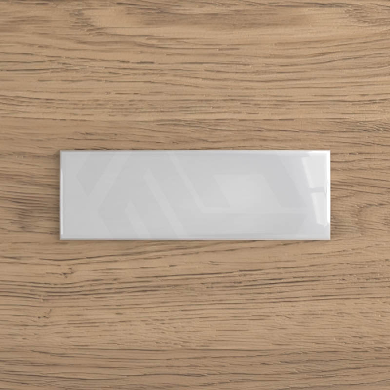 Ceramic White Glossy Cushion Edge Wall Tile 100/152/200/300mm