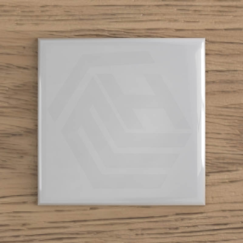 Ceramic White Glossy Cushion Edge Wall Tile 100/152/200/300mm