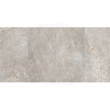 River Grey Marble Look Matt Porcelain Tile 600x1200mm