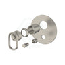 Kohler Components Brushed Nickel Round Plate Shower/Bath Mixer With Diverter Thin Trim Kit Only 