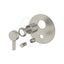 Kohler Components Brushed Nickel Round Plate Shower/Bath Mixer With Diverter Thin Trim Kit Only 