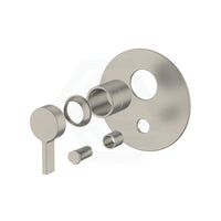 Kohler Components Brushed Nickel Round Plate Shower/Bath Mixer With Diverter Thin Trim Kit Only 
