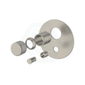Kohler Components Brushed Nickel Round Plate Shower/Bath Mixer With Diverter Thin Trim Kit Only 