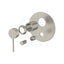 Kohler Components Brushed Nickel Round Plate Shower/Bath Mixer With Diverter Thin Trim Kit Only 