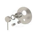 Kohler Components Brushed Nickel Round Plate Shower/Bath Mixer With Diverter Thin Trim Kit Only 