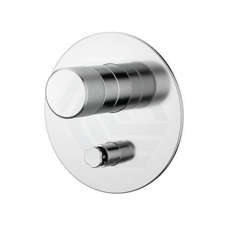 Kohler Components Polished Chrome Round Plate Shower/Bath Mixer With Diverter Thin Trim Kit Only 