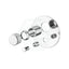 Kohler Components Polished Chrome Round Plate Shower/Bath Mixer With Diverter Thin Trim Kit Only 