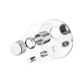 Kohler Components Polished Chrome Round Plate Shower/Bath Mixer With Diverter Thin Trim Kit Only 