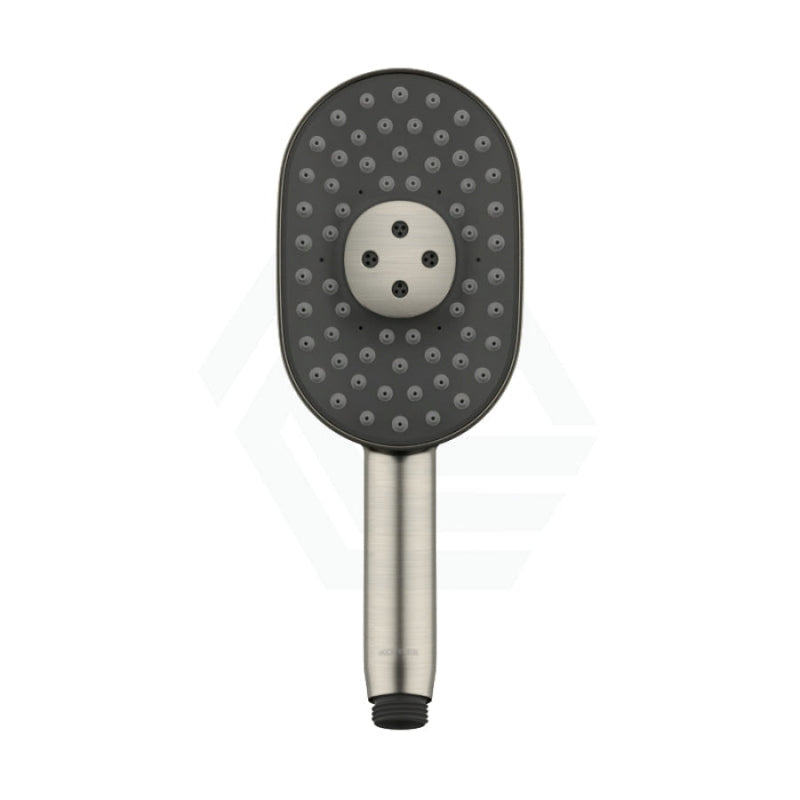 Kohler Statement Oval Brushed Nickel 3 Functions Handheld Shower Head Only Showers