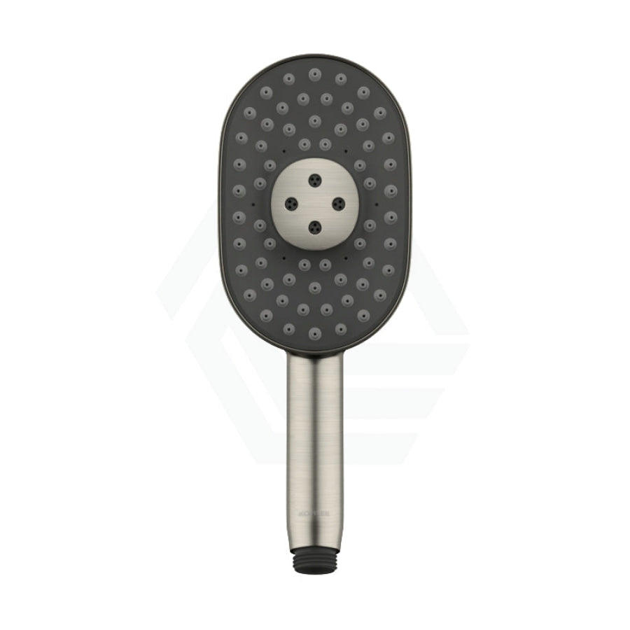 Kohler Statement Oval Brushed Nickel 3 Functions Handheld Shower Head Only Showers