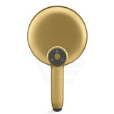 Kohler Statement Round Brushed Brass 3 Functions Handheld Shower Head Only Showers