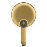 Kohler Statement Round Brushed Brass 3 Functions Handheld Shower Head Only Showers