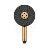 Kohler Statement Round Brushed Brass 3 Functions Handheld Shower Head Only Showers