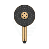 Kohler Statement Round Brushed Brass 3 Functions Handheld Shower Head Only Showers